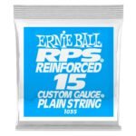 1035 .015 RPS Reinforced Plain Electric Guitar Strings Single Ernie Ball