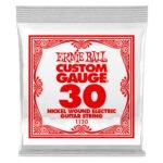 1130 .030 Nickel Wound Electric Guitar Strings Single Ernie Ball