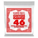 1146 .046 Nickel Wound Electric Guitar Strings Single Ernie Ball