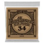 1434 .034 Earthwood 80/20 Bronze Acoustic Guitar Strings Single Ernie Ball