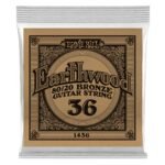 1436 .036 Earthwood 80/20 Bronze Acoustic Guitar Strings Single Ernie Ball