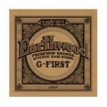 1457 .045 Earthwood Phosphor Bronze Acoustic Bass String Single Ernie Ball