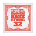 1632 .032 Nickel Wound Electric Bass String Single Ernie Ball