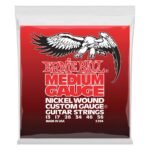 2204 Medium Nickel Wound w/ wound G Electric Guitar Strings - 13-56 Gauge Ernie Ball