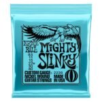 2228 Mighty Slinky Nickel Wound Electric Guitar Strings 8.5 - 40 Gauge Ernie Ball