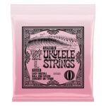 Concert & Tenor Nylon Ball End Ukulele Strings Wound G - Clear Ernie Ball