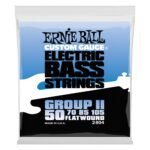 2804 Flatwound Group II Electric Bass Strings - 50-105 Gauge Ernie Ball