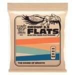 P02805 Ernie Ball Flatwound Group 2.5 Electric Bass Strings - 45-105 Gauge Ernie Ball