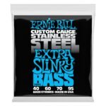2845 Extra Slinky Stainless Steel Electric Bass Strings - 40-95 Gauge Ernie Ball