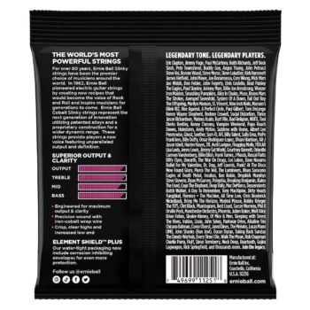 Super Slinky Cobalt Elec Gtr Strings 3 Pk 9 42 Ernie Ball - Image 2