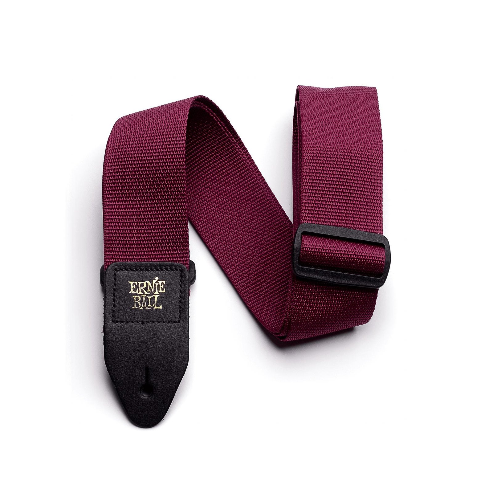 p04047 4047 Burgundy Polypro Guitar Strap Ernie Ball - Image 1