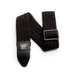 4148 Raven Black Polyspun Strap Ernie Ball