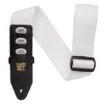 Pickholder Strap White Ernie Ball