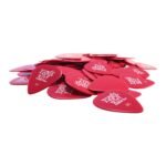 9123 Heavy Red Cellulose Picks, bag of 144 Ernie Ball