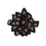 9124 Heavy Black Cellulose Picks, bag of 144 Ernie Ball