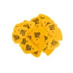 9127 Heavy Yellow Cellulose Picks, bag of 144 Ernie Ball