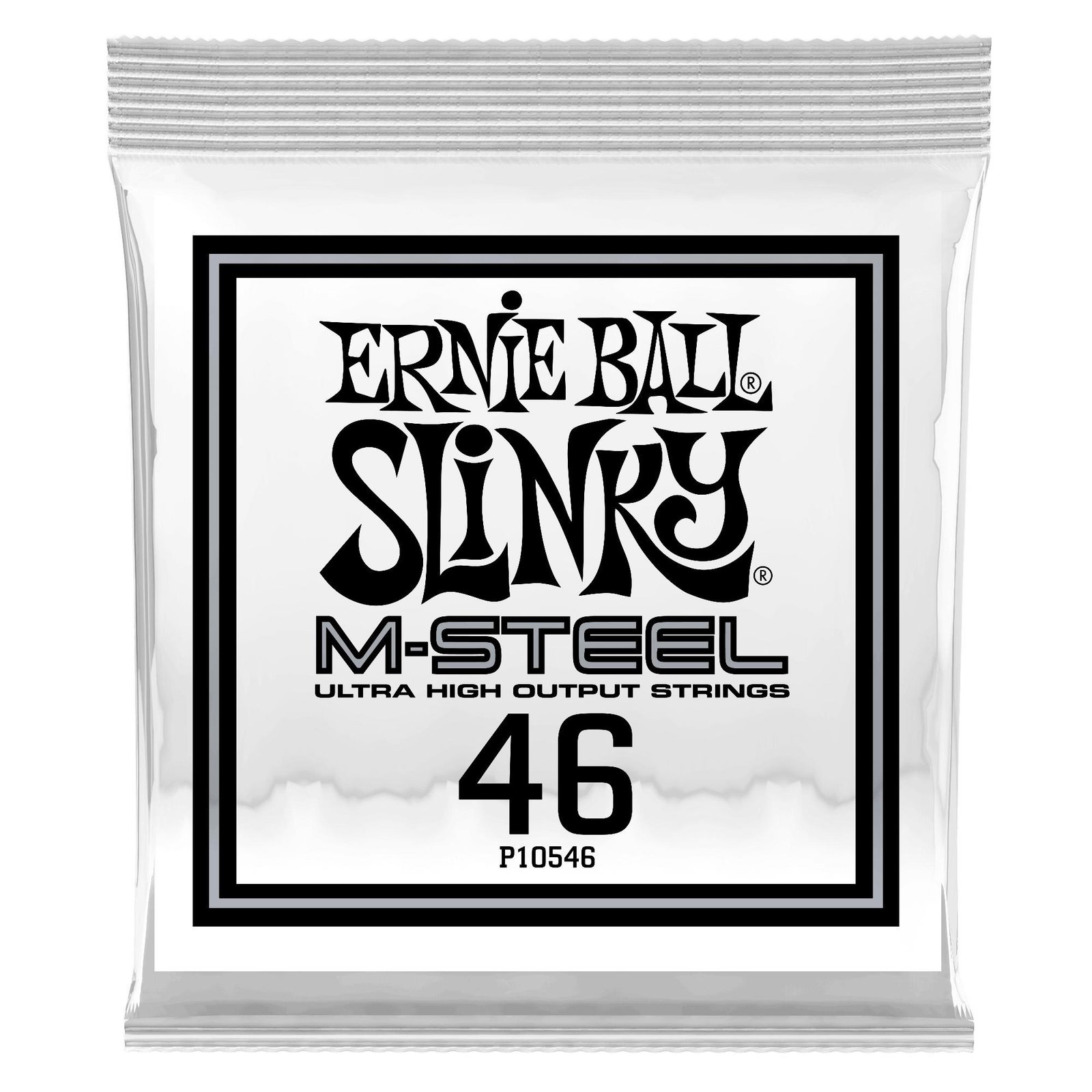 p10546 0546 .046 M-Steel Wound Electric Guitar Strings Single Ernie Ball - Image 1
