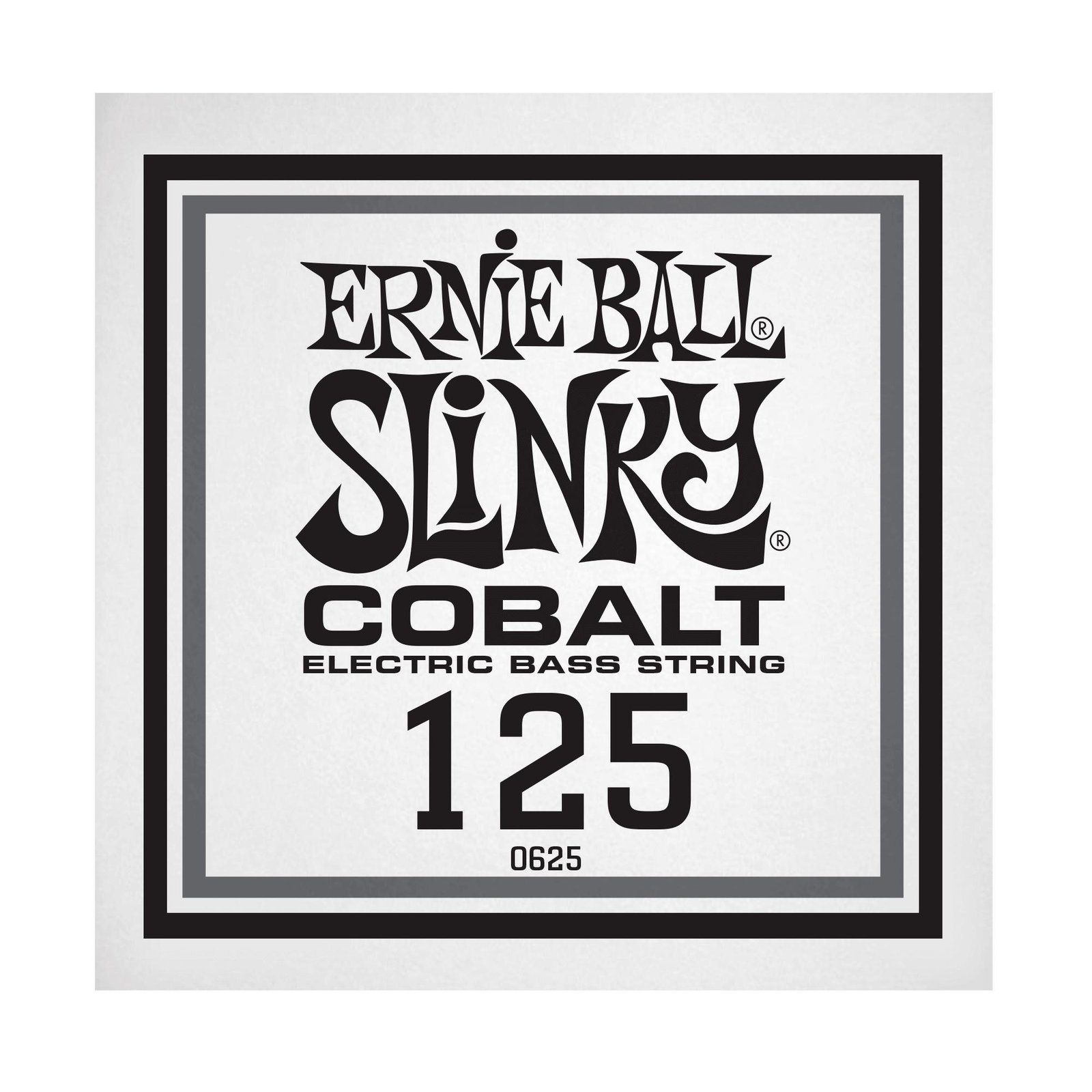 p10625 0625 .125 Cobalt Wound Electric Bass String Single Ernie Ball - Image 1