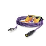 Instrument cable SC-Mercator PUR, 8 x 0,14 mm² | RJ45 / RJ45, HICON | 10,00m | purple Sommer Cable