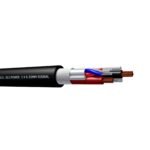 Power & balanced signal cable - 2 x 2.0 mm² & 2 x 0.35 mm² - 14 AWG & 22 AWG 500 meter, black Procab