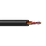 Balanced microphone cable - flex 2 x 0.22 mm² - 24 AWG - UltraFlex™ , black Procab