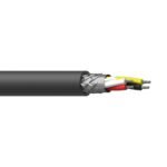DMX-AES cable - flex 2 pairs 0.34 mm² - 22 AWG - HighFlex™ , dark grey Procab