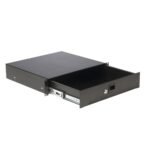 19" rack drawer - 2 unit - with key lock Caymon