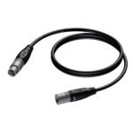 XLR male - XLR female 5 meter - hanger Procab