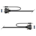 Monitor cable VGA, 19  | HD-SUB-D + Jack stereo / HD-SUB-D + Jack stereo Sommer Cable