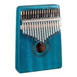 Kalimba Mahogany 17 Blue Sela