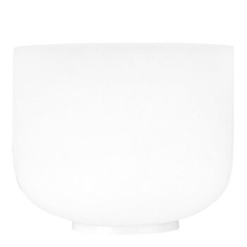 8“ Crystal Singing Bowl Set Frosted 440Hz B Sela - Image 3