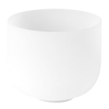 9“ Crystal Singing Bowl Set Frosted 440Hz A Sela - Image 2