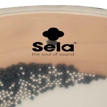 Ocean Drum 30 cm (12"), Wooden Frame with Natural Skin Sela - Image 11