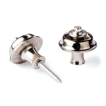 SLS1101N STRAPLOK ORIGINAL NICKEL FINISH STRAP RETAINERS Dunlop