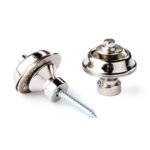 SLS1501N STRAPLOK TRADITIONAL NICKEL FINISH STRAP RETAINER SET Dunlop