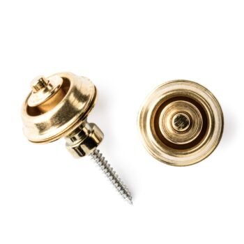 SLS1502BR STRAPLOK TRADITIONAL BRASS FINISH STRAP RETAINER SET Dunlop - Image 2
