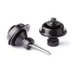 SLS1503BK STRAPLOK TRADITIONAL BLACK FINISH STRAP RETAINER SET Dunlop
