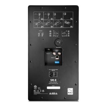 SM-8 8 Inch 3-Way Studio Monitor with Network Control Kali Audio - Image 4
