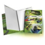 Sommer cable notepad, width: 180 mm, height: 255 mm, green Sommer Cable