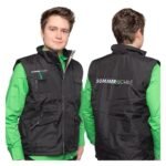 Sommer cable road vest, width: 430 mm, height: 600 mm, black | XL Sommer Cable