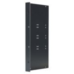 Side panel Side panel with rack angle, 6 HE; depth: 140 mm for SYSBOXX, colour: anthracite, RAL 7016 Sommer Cable