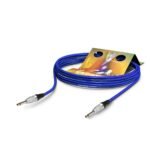 Instrument cable Tricone® MKII, 1 x 0,22 mm² | jack / jack, HICON | 3,00m | blue Sommer Cable