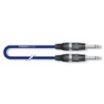 Instrument cable Tricone® MKII, 1 x 0,22 mm² | jack / jack, HICON | 3,00m | blue Sommer Cable