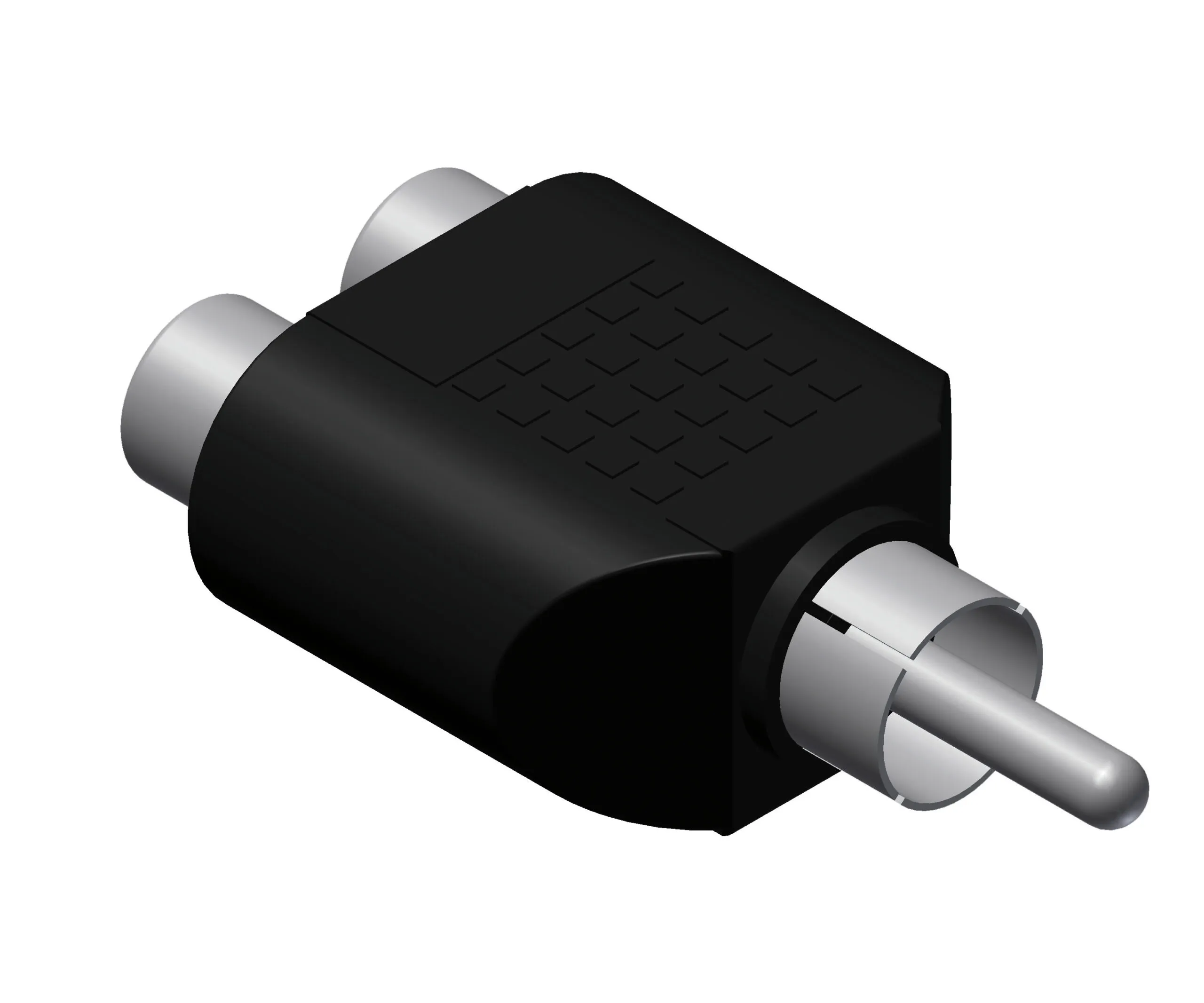 vc106_1 Adapter - 2 x RCA/Cinch female - RCA/Cinch male Adapter Procab - Image 1