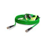 Video-patch cable hd-sdi (hdtv) SC-Vector 0.8/3.7, 1 x 0,80 mm² | BNC / BNC, HICON | 1,00m | green | Sommer Cable