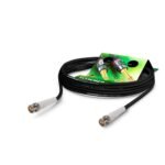 Video-patch cable hd-sdi (hdtv) SC-Vector 0.8/3.7, 1 x 0,80 mm² | BNC / BNC, HICON | 5,00m | black | Sommer Cable