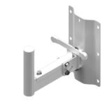 Speaker wall mount bracket - 35mm pole - 250mm White version Caymon