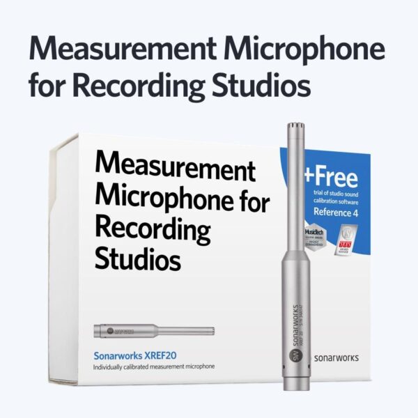 Measurement Microphone XREF20 retail box Sonarworks