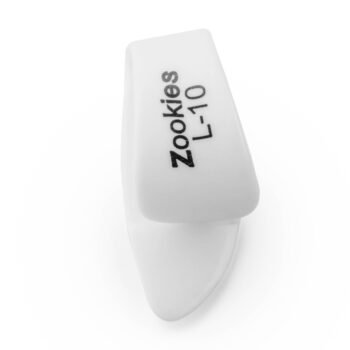 Z9003L10 ZOOKIES 10% TIP ANGLE LARGE THUMBPICKS (12-BAG) Dunlop